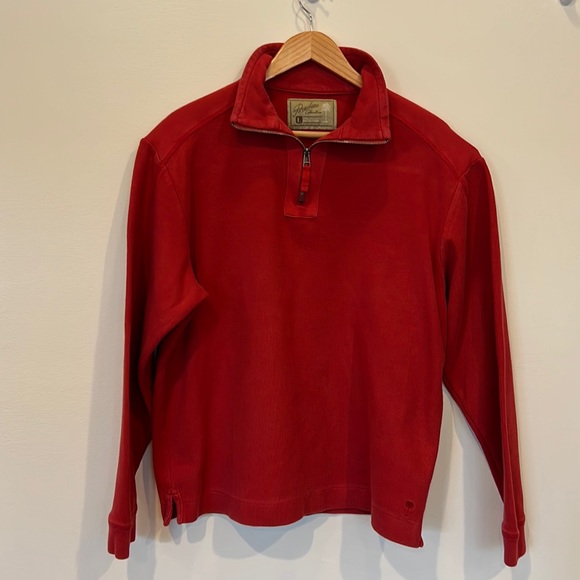 Men’s large Paradise Collection quarter zip cotton sweater - Picture 1 of 5